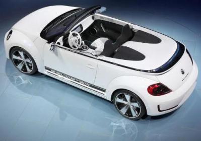 Volkswagen E-Bugster dall'alto