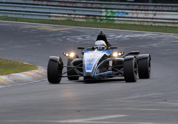 Formula Ford 1.0 EcoBoost record al Nurburgring 2012 anteriore