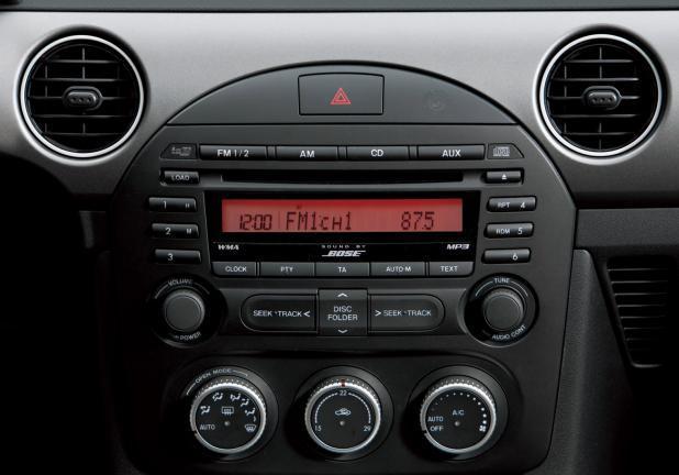 Mazda MX-5 impianto audio Bose