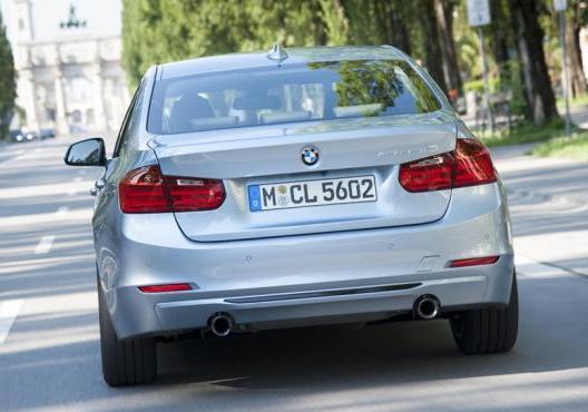 Nuova BMW Active Hybrid 3 posteriore