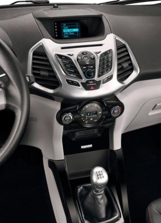 Nuova Ford EcoSport dettaglio consolle centrale