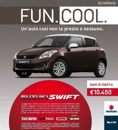 Promozioni Suzuki Swift fino al 28 febbraio