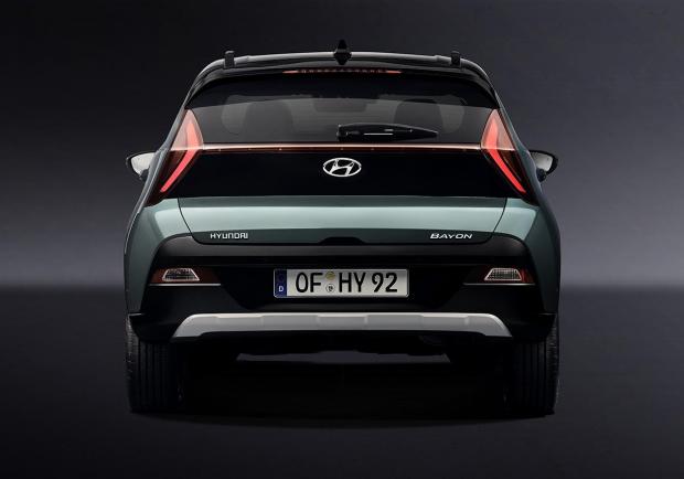 Hyundai Bayon immagine posteriore