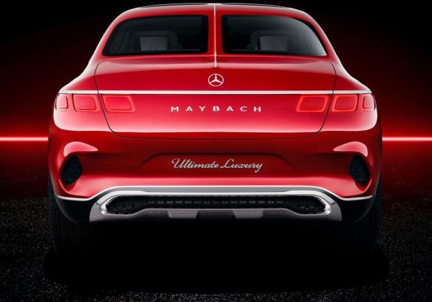 Mercedes Vision Maybach Ultimate Luxury Concept coda
