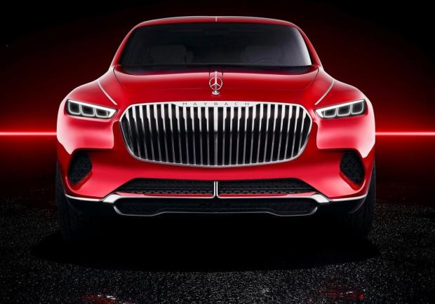 Mercedes Vision Maybach Ultimate Luxury Concept frontale