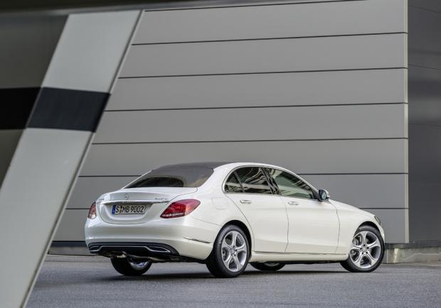Prezzi nuova Mercedes Classe C tre quarti posteriore