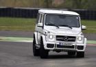 Mercedes Classe G 63 AMG test in pista