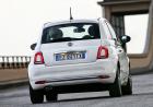 Nuova Fiat 500 Bianco Gelato posteriore