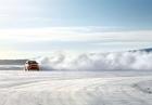 Nuova Range Rover Sport sulla neve in controsterzo
