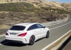 Test drive CLA Shooting Brake 45 AMG posteriore