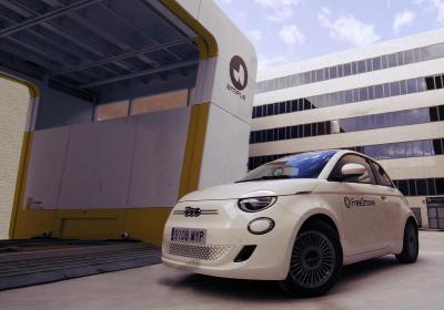 Fiat 500e in sharing: cambio della batteria in 5 minuti invece della ricarica