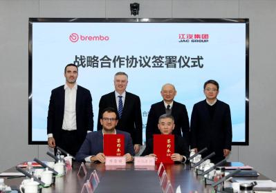 JAC e Brembo: asse strategico per i freni del futuro