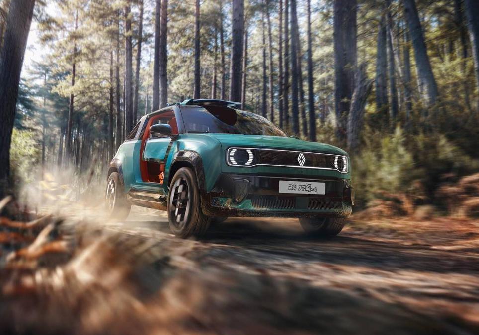 Renault 4 JP4x4 - nel bosco