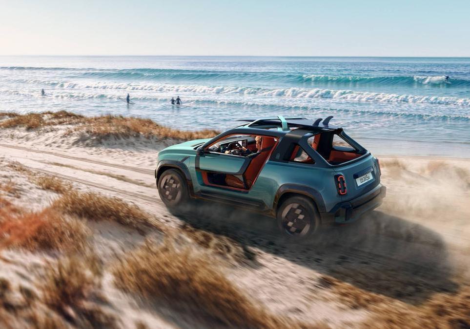 Renault 4 JP4x4 - on beach 2