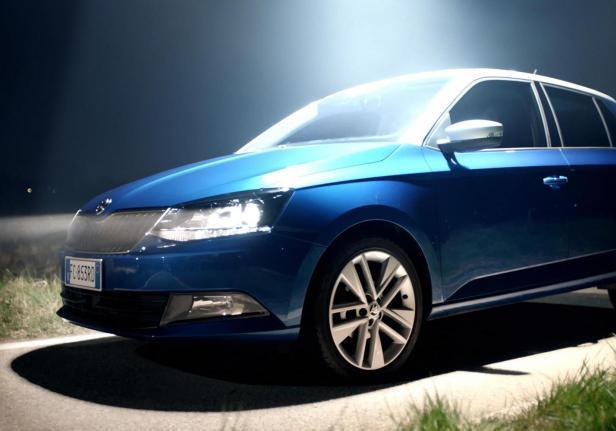 Skoda Fabia Twin Color blu