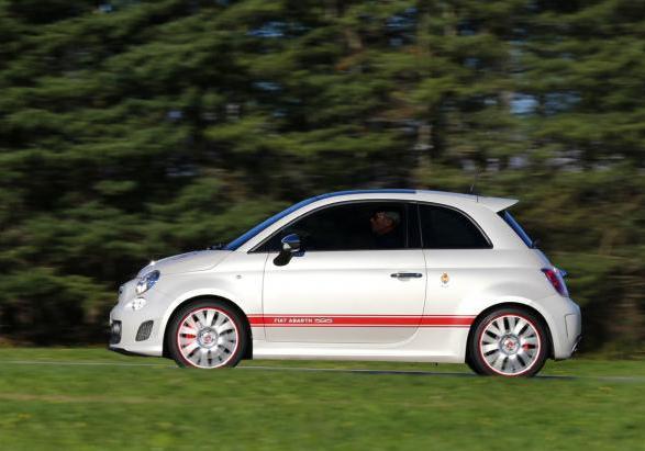 Abarth 595 "50° Anniversario" profilo