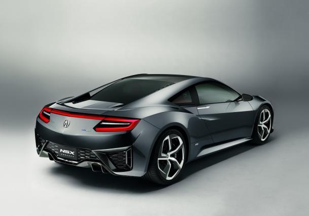 Acura NSX Concept tre quarti posteriore