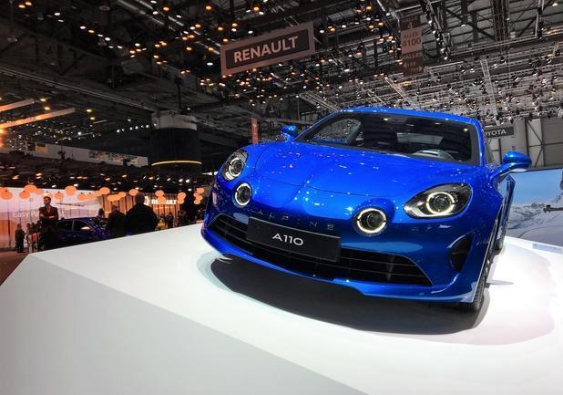 Alpine A110 frontale