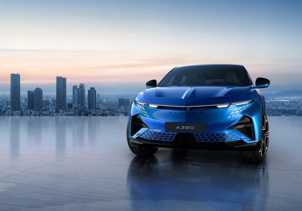 Alpine A390 anteriore 2