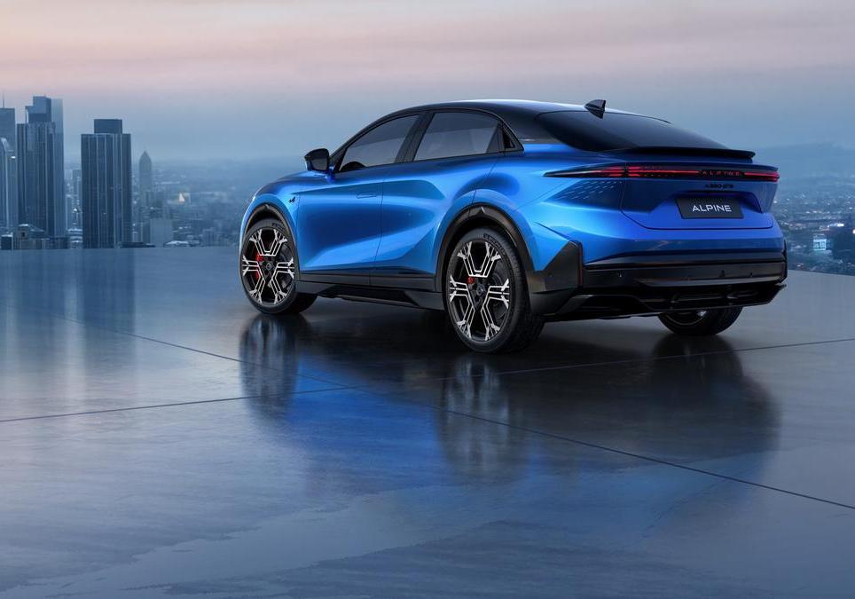 Alpine A390 posteriore