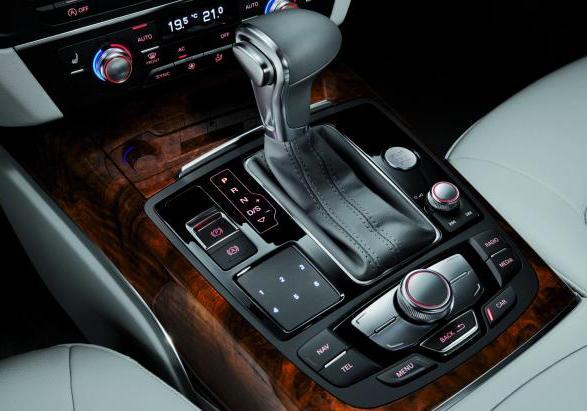 Audi A6 L e-tron concept dettaglio cambio automatico