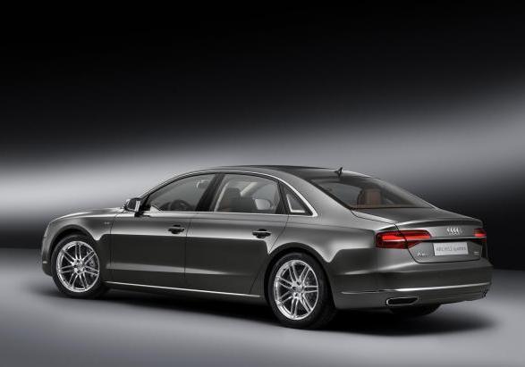 Audi A8 exclusive concept tre quarti posteriore