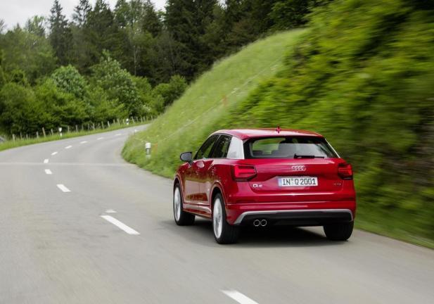 Audi Q2 TDI quattro posteriore