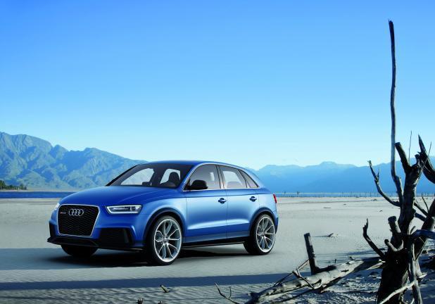 Audi Q3 RS Concept tre quarti anteriore