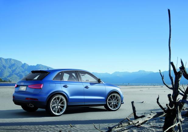 Audi Q3 RS Concept tre quarti posteriore