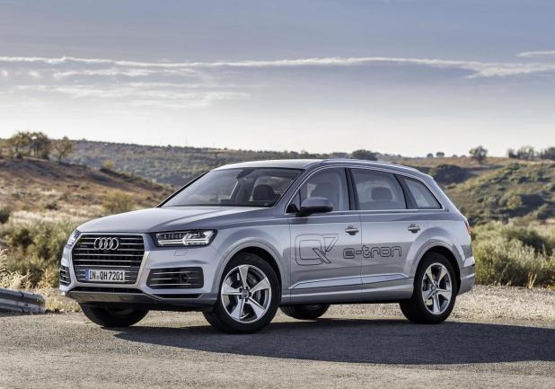 Audi Q7 e-tron statica