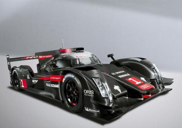 Audi R18 e-tron quattro 2014 tre quarti anteriore lato destro