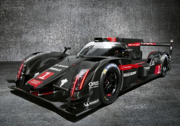 Audi R18 e-tron quattro 2014 tre quarti anteriore lato sinistro