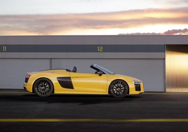 Audi r8 Spyder prodilo statica