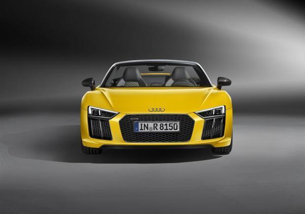 Audi R8 Spyder V10 frontale