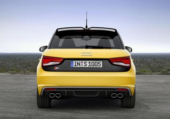 Audi S1 Sportback posteriore