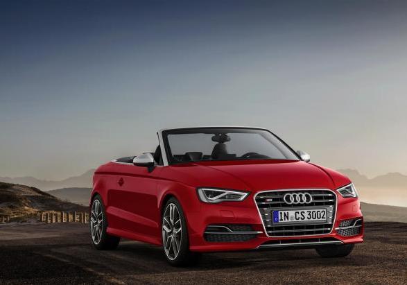 Audi S3 Cabriolet tre quarti anteriore