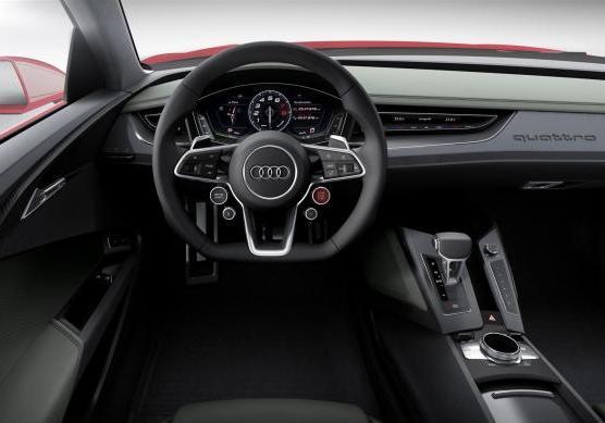 Audi Sport quattro laserlight concept interni