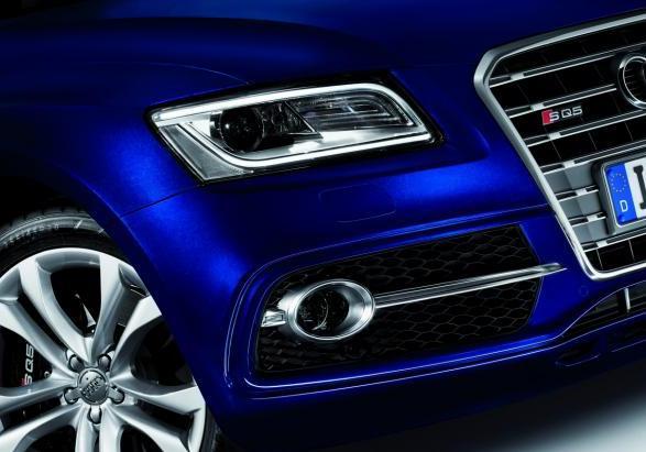 Audi SQ5 TDI dettaglio anteriore