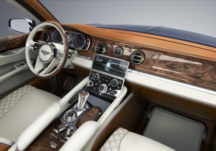 Bentley EXP 9 F Concept interni