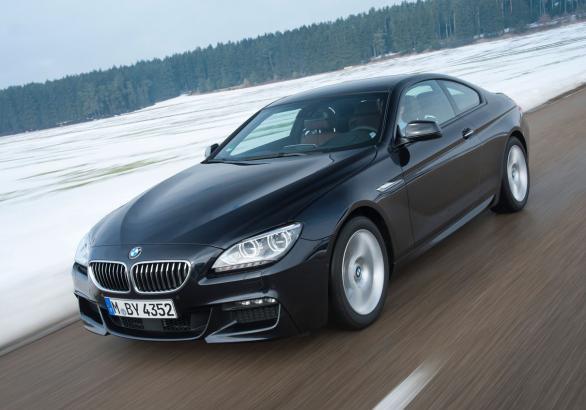 BMW 640d xDrive tre quarti anteriore