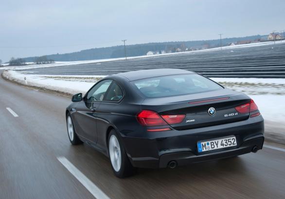 BMW 640d xDrive tre quarti posteriore