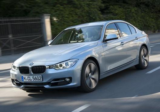 BMW Active Hybrid 3 tre quarti anteriore