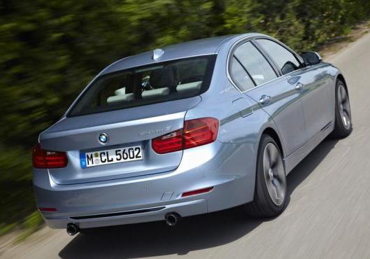 BMW Active Hybrid 3 tre quarti posteriore