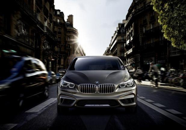 BMW Concept Active Tourer frontale