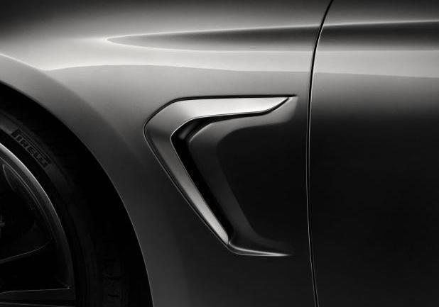 BMW Concept Serie 4 Coupé presa d'aria laterale