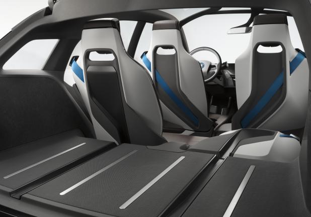 BMW i3 bagagliaio