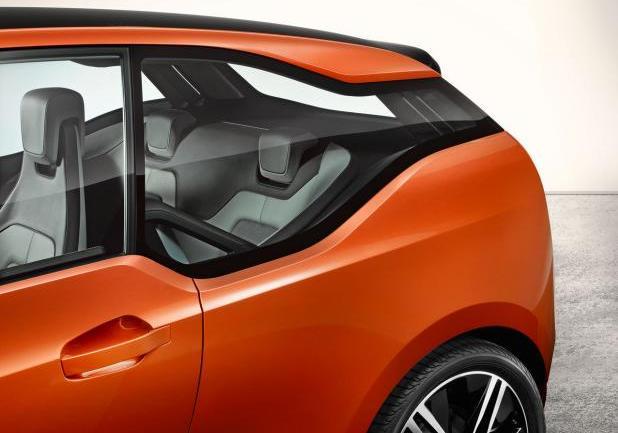 BMW i3 Concept Coupé dettaglio vetri laterali
