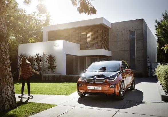 BMW i3 Concept Coupé tre quarti anteriore