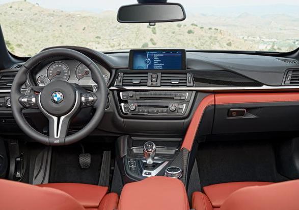 BMW M4 Cabrio interni