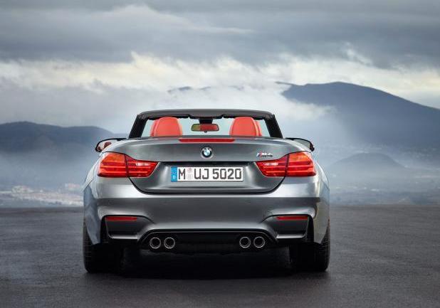 BMW M4 Cabrio posteriore statica